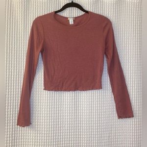Long Sleeved Crop Top
